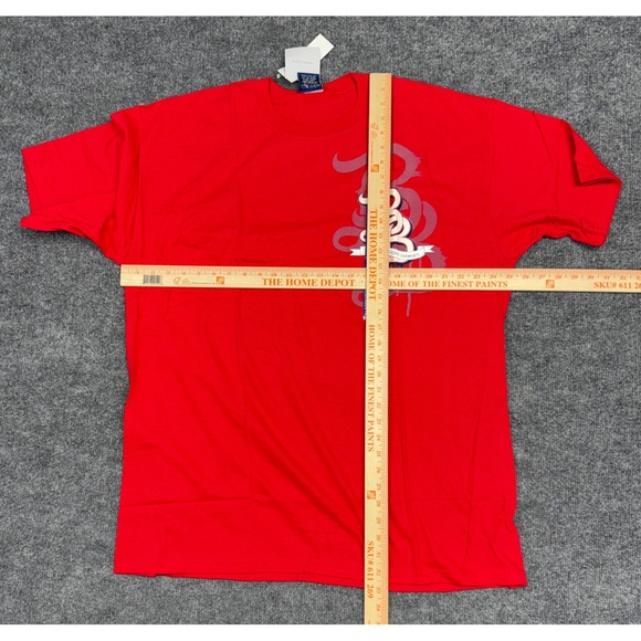 Bad Boy Athletics Vintage Deadstock Red Graphic T Shirt Men's Size XXL - Picture 5 of 6